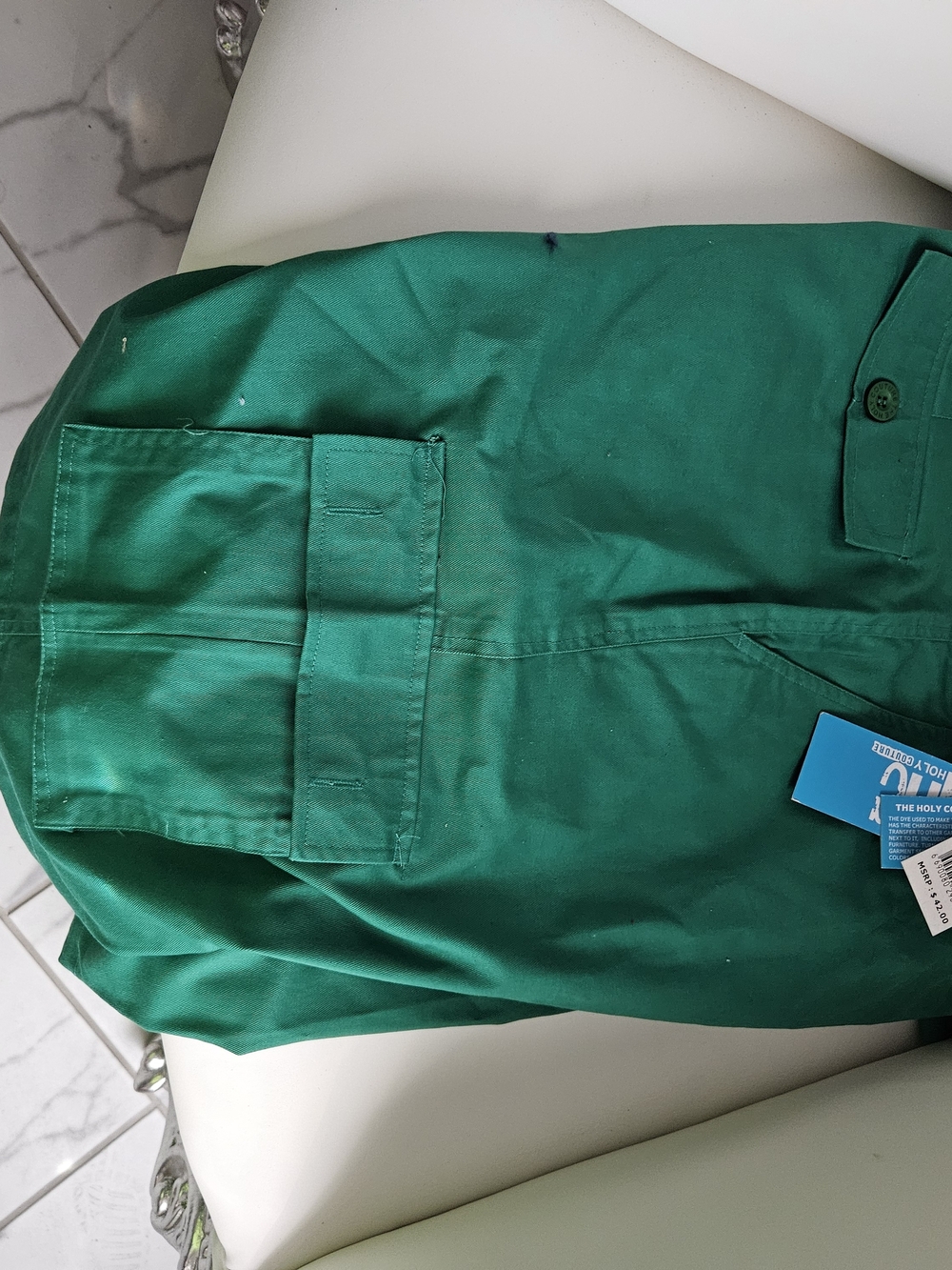 NEW Green Cargo Shorts Size 36